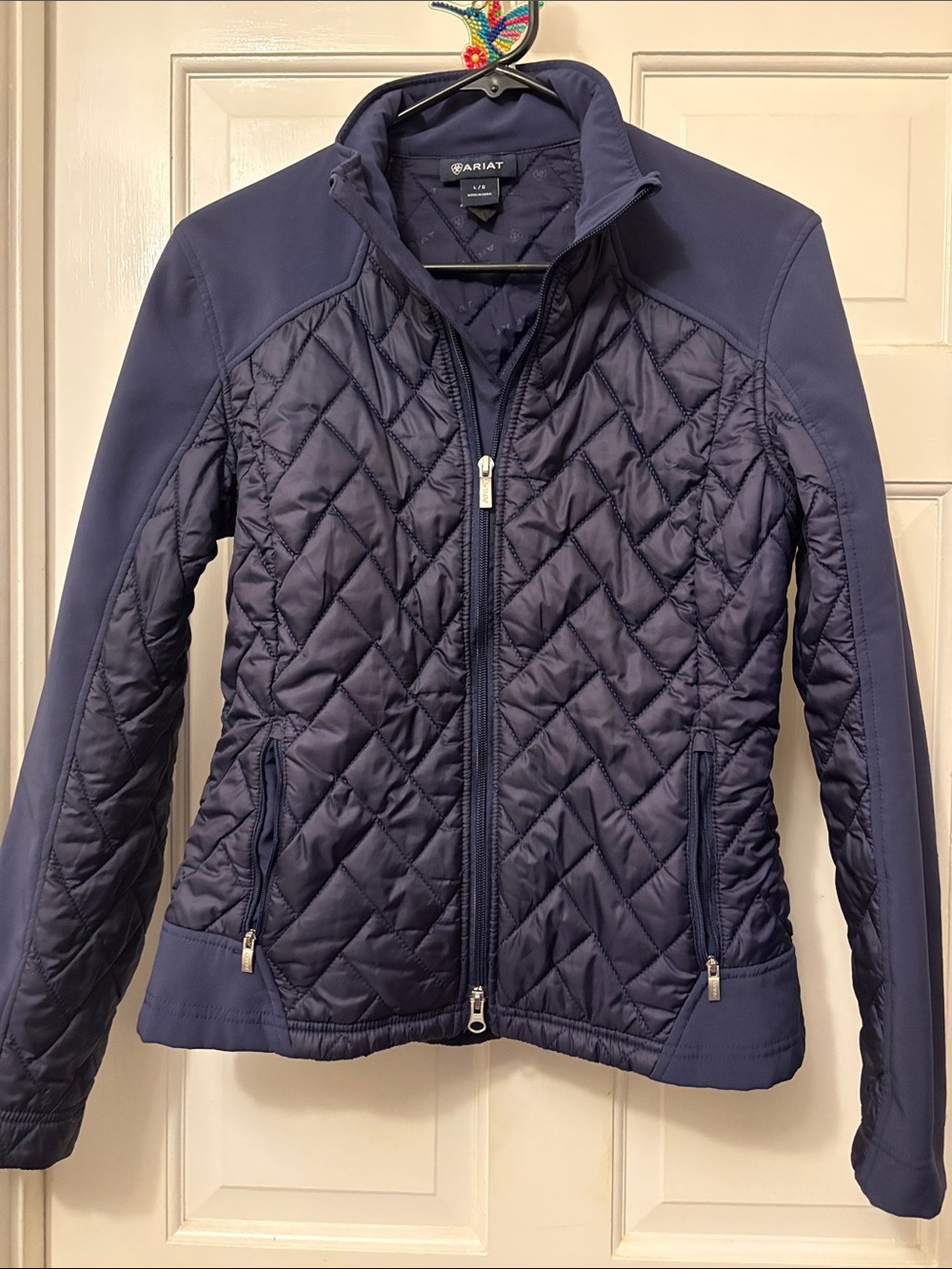 Ariat Stable Insulated Jacket Quilted Puffer Black Small